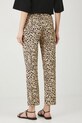 Odzież Spodnie damskie wzorzyste kolor beżowy RS25.SPD061 beżowy