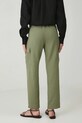 Medicine pantaloni din in RS25.SPD702 verde RS25