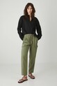 Medicine pantaloni din in RS25.SPD702 verde
