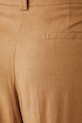 Medicine pantaloni din amestec de in maro RS25.SPD801