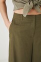 Medicine pantaloni din in verde RS25.SPD900
