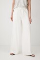 Medicine pantaloni in lino misto RS25.SPD901 beige RS25