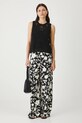Spodnie damskie wide leg wzorzyste RS25.SPDB06