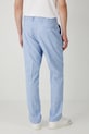 Odzież Medicine spodnie z domieszką lnu RS25.SPM821 niebieski