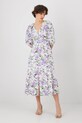 Medicine rochie din amestec de in RS25.SUD072 bej RS25