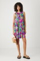 Sukienka damska mini z wiskozy kolor multicolor RS25.SUD091 multicolor RS25