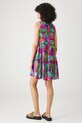 Odzież Sukienka damska mini z wiskozy kolor multicolor RS25.SUD091 multicolor