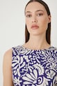 Medicine vestito in cotone blu navy RS25.SUD093
