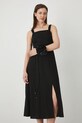 Одяг Льняна сукня Medicine RS25.SUD900 чорний
