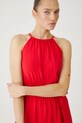 Abbigliamento Medicine vestito con aggiunta di lino RS25.SUDB01 rosso