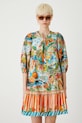Medicine rochie din bumbac RS25.SUDB17 multicolor
