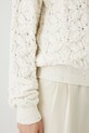 Sweter damski ażurowy kolor beżowy RS25.SWD178 beżowy
