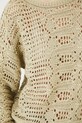 Sweter damski ażurowy kolor zielony RS25.SWD402 zielony