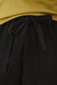 Medicine pantaloni scurti din in negru RS25.SZD0A4
