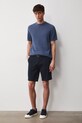 Szorty męskie z paskiem kolor granatowy RS25.SZM070 granatowy RS25