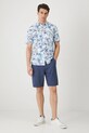 Medicine pantaloni scurti din in RS25.SZM071 bleumarin RS25