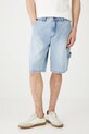 Odzież Szorty jeansowe męskie loose kolor niebieski RS25.SZMC40 niebieski