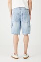 Szorty jeansowe męskie loose kolor niebieski niebieski RS25.SZMC40