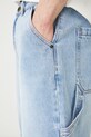 Szorty jeansowe męskie loose kolor niebieski RS25.SZMC40 niebieski