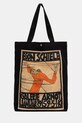 Torba bawełniana męska z kolekcji Eviva L'arte kolor czarny mieści A4 czarny RS25.TCM250