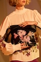 Medicine poseta print negru RS25.TOD251