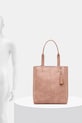 Kabelka dámská z ekokůže růžová barva RS25.TOD305
