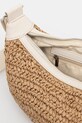 Torebka damska pleciona kolor beżowy RS25.TOD806 beżowy