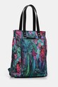 Akcesoria Plecak damski z funkcją torby by Justyna Stoszek – Forest Forever, Sense of Values kolor multicolor RS25.TPD650 multicolor