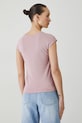 Oblečení Tričko hladký povrch, s modalem růžová barva RS25.TSD070 růžová
