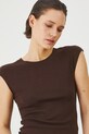 Medicine tricou maro RS25.TSD070