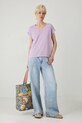Medicine t-shirt in cotone RS25.TSD082 violetto RS25