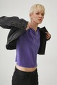Medicine t-shirt in cotone semplice violetto RS25.TSD082
