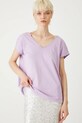 Medicine t-shirt bawełniany fioletowy RS25.TSD0A1