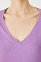 Medicine t-shirt bawełniany RS25.TSD0B0 fioletowy
