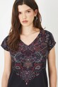 Medicine t-shirt bawełniany czarny RS25.TSD104
