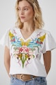 Medicine tricou din bumbac RS25.TSD254 alb RS25