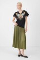 Îmbrăcăminte Medicine tricou din bumbac RS25.TSD254 negru