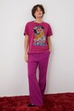 Medicine tricou din bumbac RS25.TSD270 violet RS25