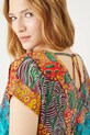 T-shirt bawełniany damski z elastanem by Patryk Chwastek, Grafika Polska kolor multicolor RS25.TSD454 multicolor RS25