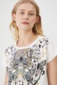 Medicine tricou din bumbac bej RS25.TSD611