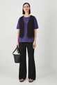 Medicine tricou din bumbac RS25.TSD657 violet RS25