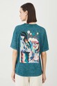 Medicine tricou din bumbac turcoaz RS25.TSD657