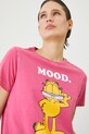 Medicine t-shirt bawełniany różowy RS25.TSD670
