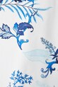 T-shirt bawełniany damski z elastanem wzorzysty kolor beżowy RS25.TSD706 beżowy