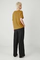 Abbigliamento Medicine maglietta in lino RS25.TSD803 giallo