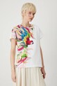 Medicine T-shirt in cotone RS25.TSD853 bianco RS25