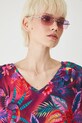 Medicine t-shirt bawełniany multicolor RS25.TSDA08
