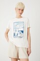 Medicine t-shirt bawełniany RS25.TSDA50 beżowy RS25