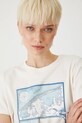 Medicine t-shirt bawełniany RS25.TSDA50 beżowy