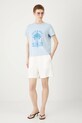 Medicine t-shirt bawełniany RS25.TSDB00 niebieski RS25